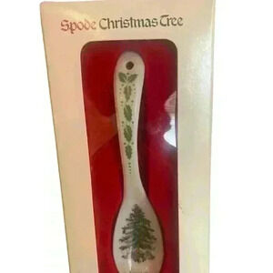 SPODE Christmas Tree Annual Spoon Ornament Vintage 1998 IN BOX